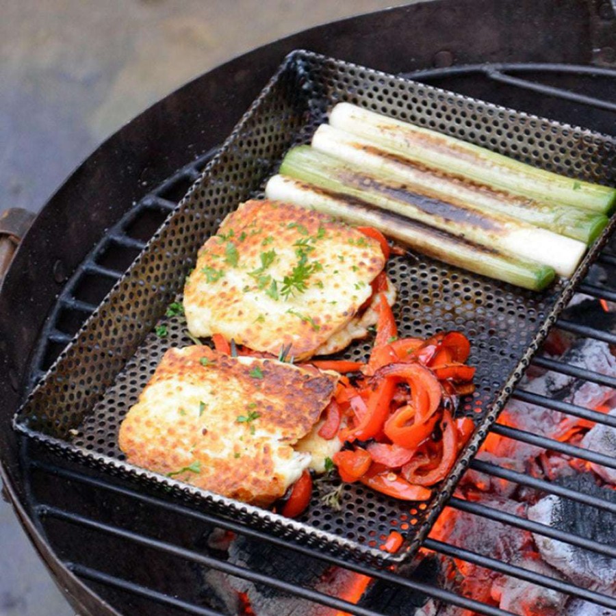 Open Air Life * | Grill Tray For Travel Kadai Fantastic Model