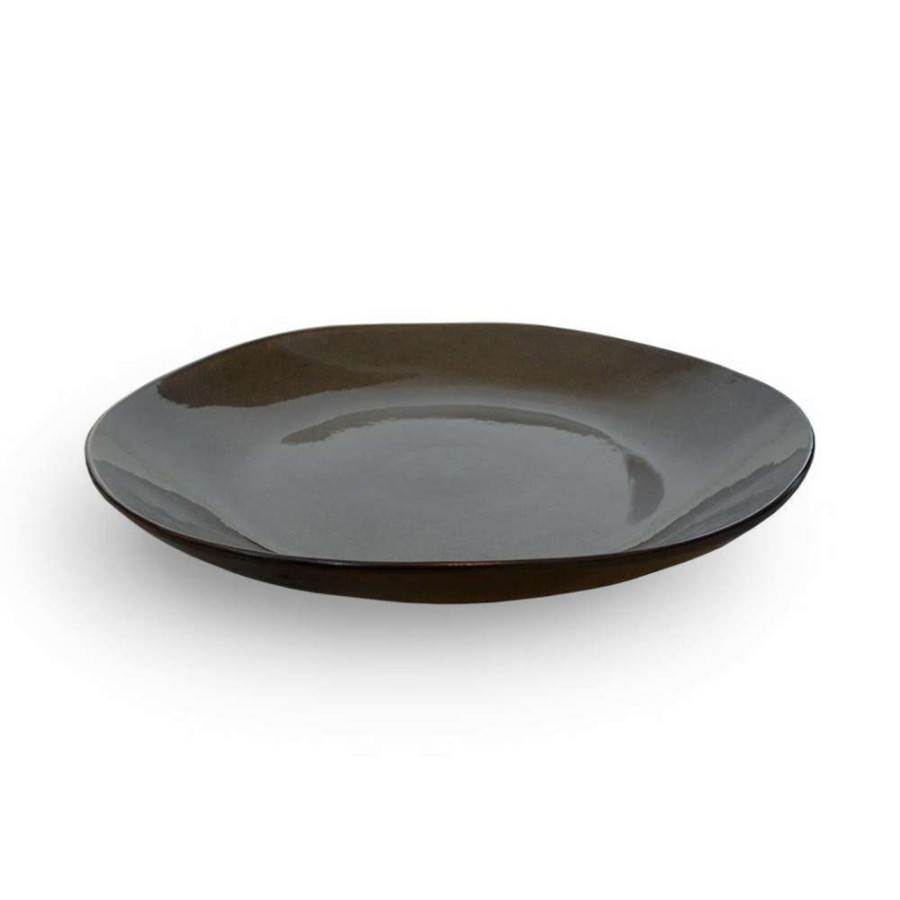 Open Air Life * | Pure Large Round Serving Plate Outlet