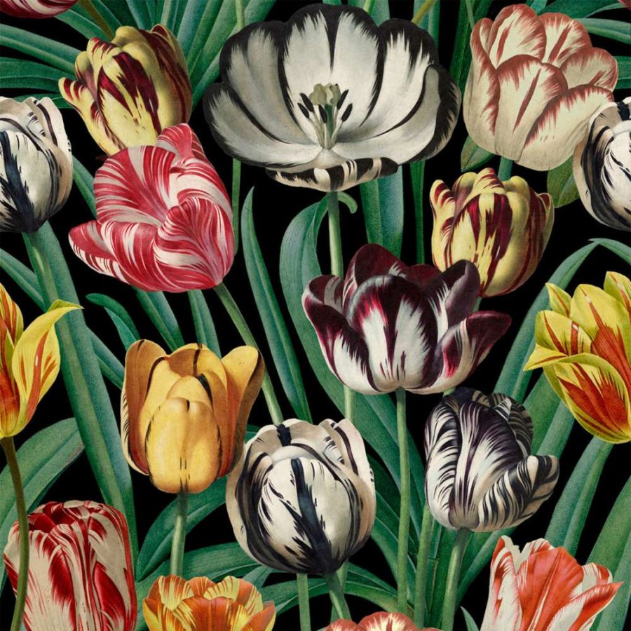 Open Air Life * | Tulips Feature Wallcovering At Unbeatable Price