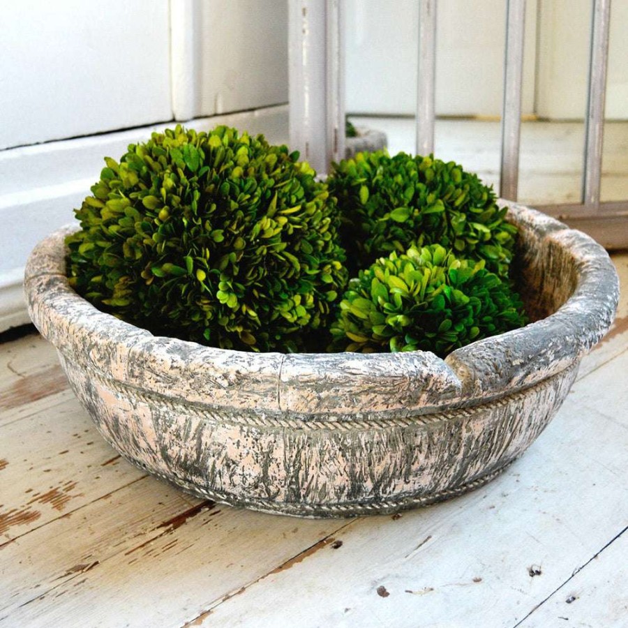 Open Air Life * | Provincial Stone Effect Decorative Bowl Radiant Model