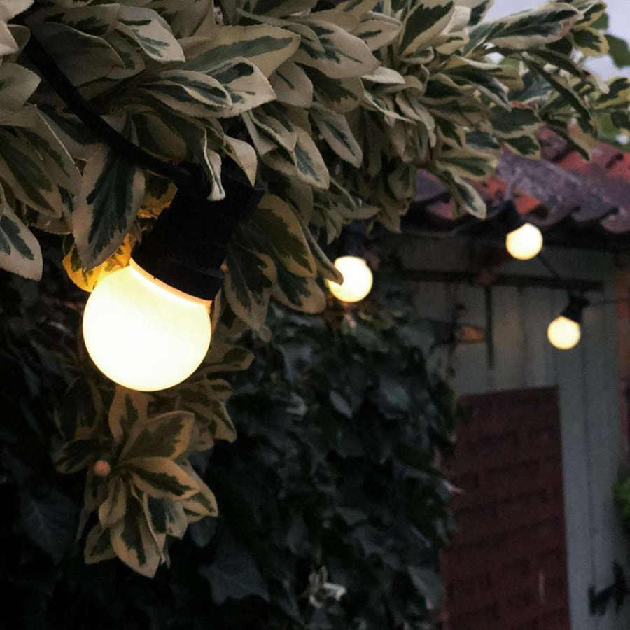 Open Air Life * | Outdoor Extendable Opaque Led Festoon Lights Sets Tendy Style