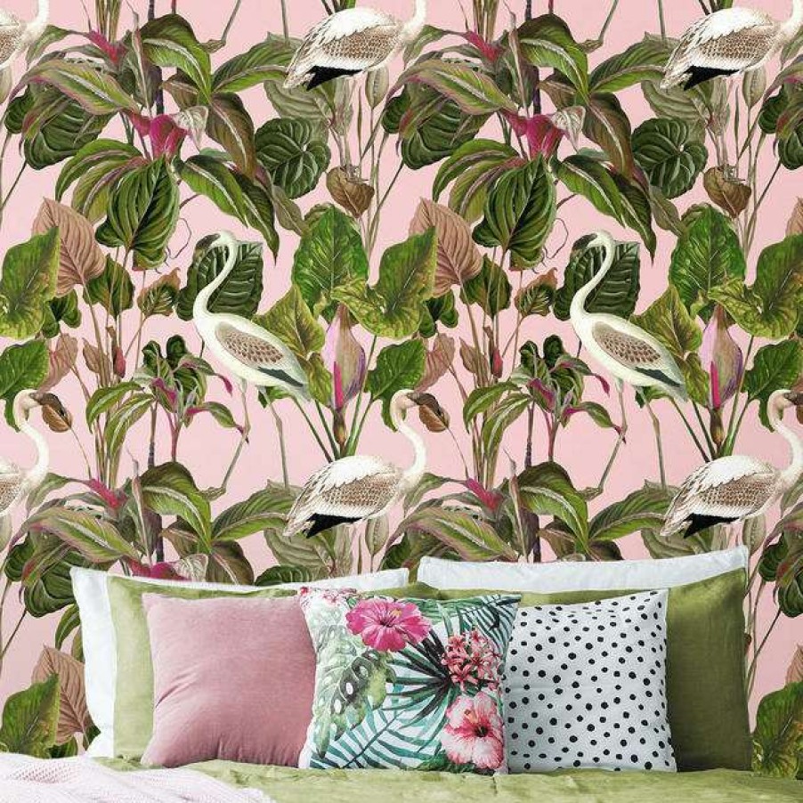 Open Air Life * | Beverly Hills Pink Feature Wallcovering Offering Discounts