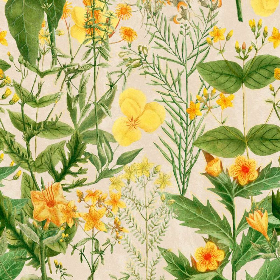 Open Air Life * | Mimulus Feature Wallcovering Hot Sale