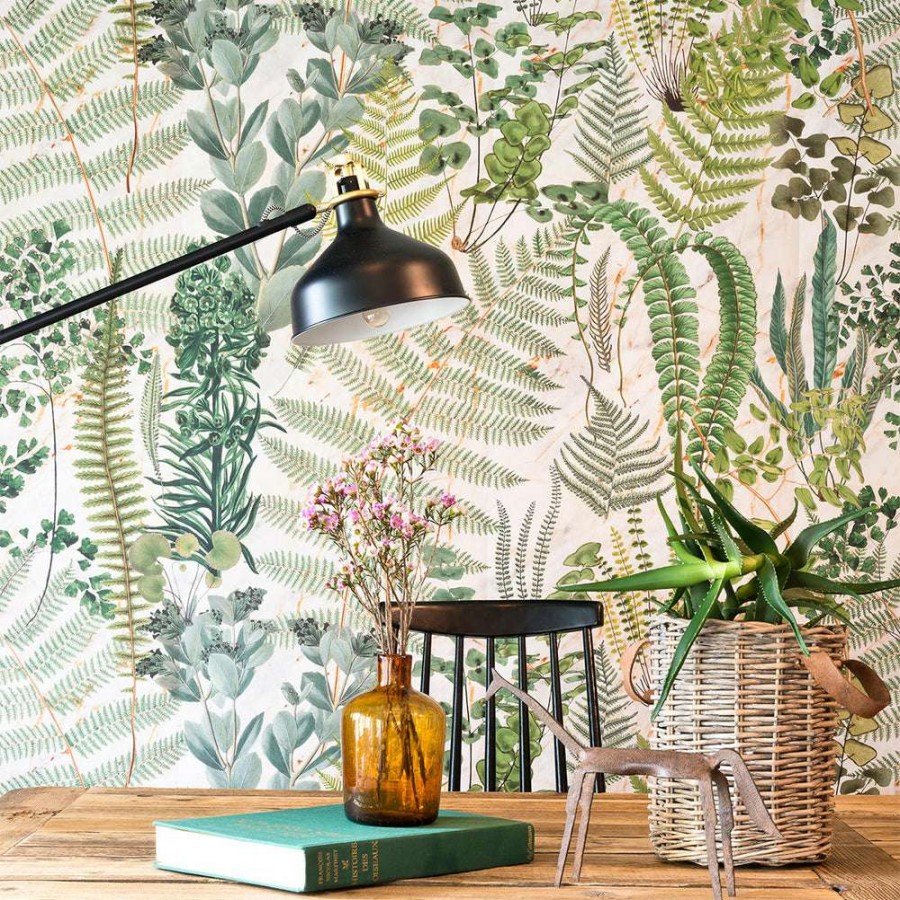 Open Air Life * | Green Sanctuary Feature Wallcovering Hot Sell