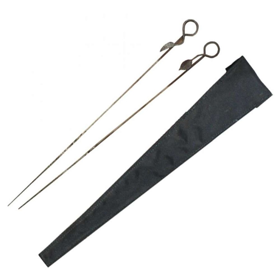 Open Air Life * | Pair Of Skewers For Travel Kadai Reliable Quality